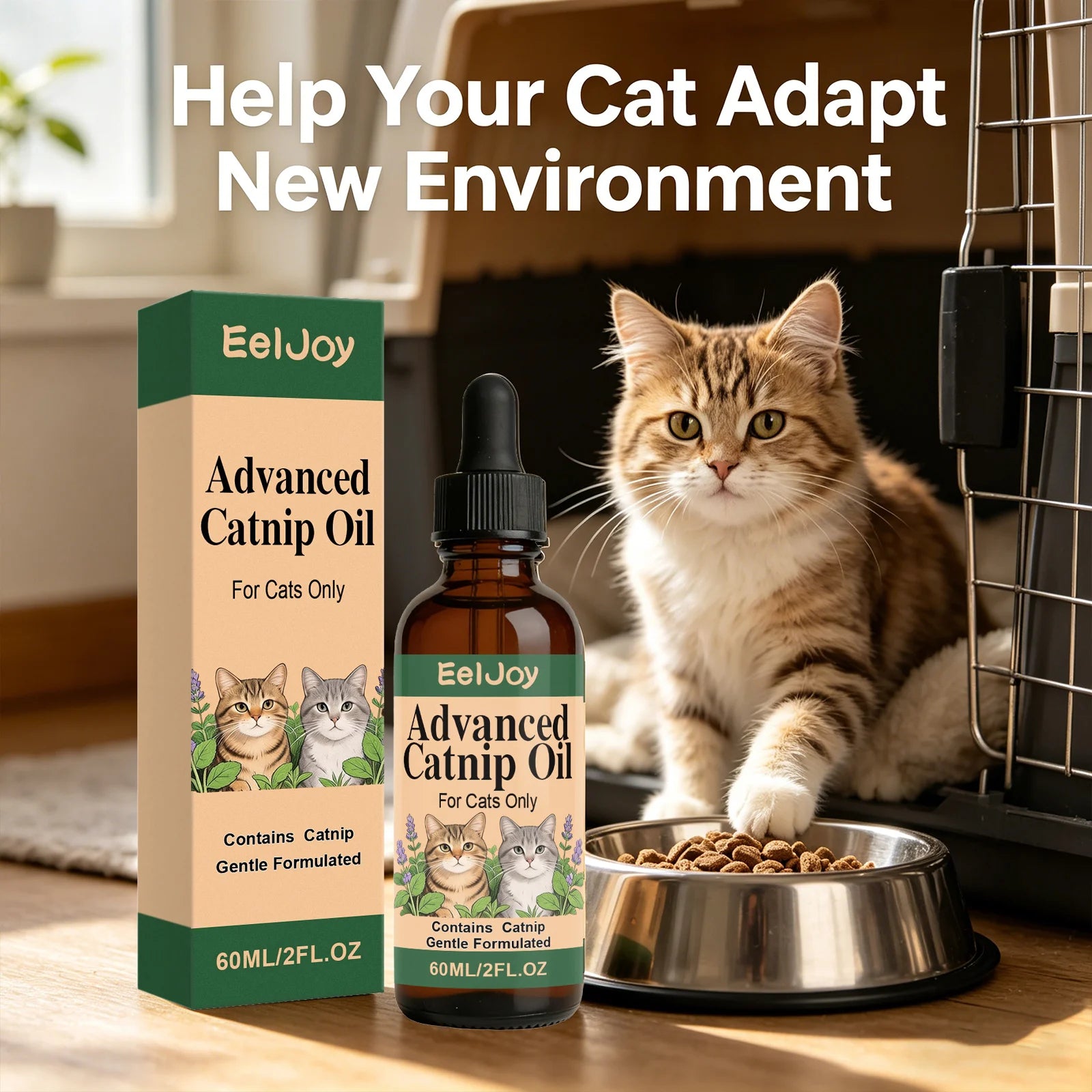 PAWZA™ CalmLeaf Catnip Oil Drops